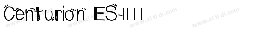Centurion ES字体转换